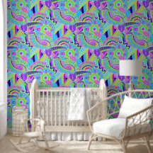 Fantasy Paisley Ornaments Sem Costura Padrão 1