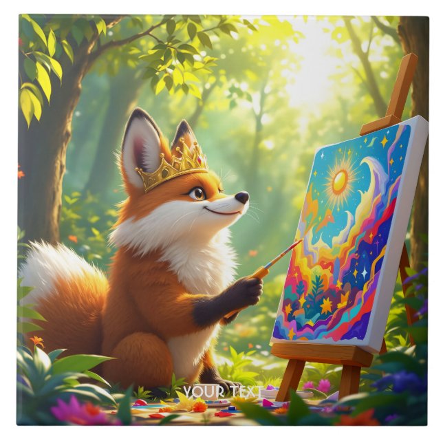 Fantasy - Pintura do Rei Fox (Frente)