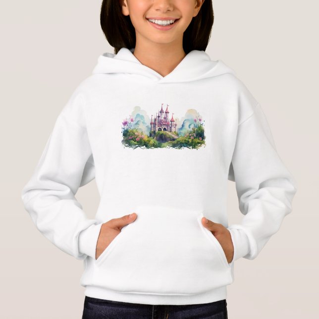 Fantasy Series Girl's Pullover Hoodie (Frente)