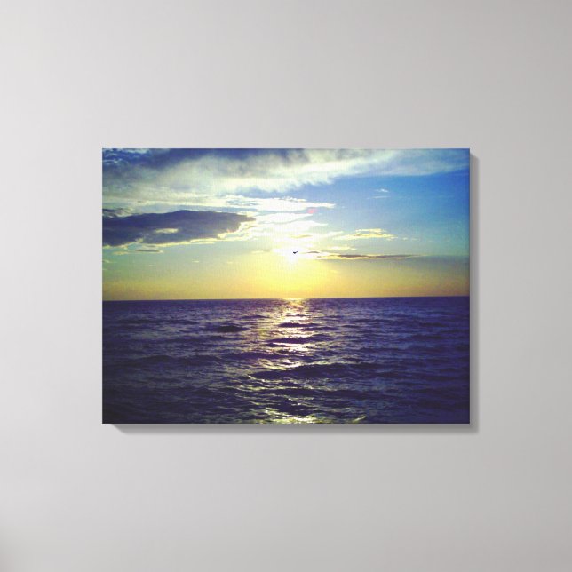 Fantasy Sunset 1 na Canvas (Frente)