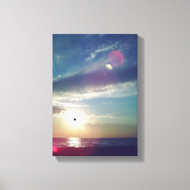 Fantasy Sunset 4 na Canvas (Frente)
