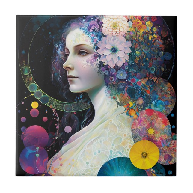Fantasy Surreal Cósmica Deusa (Frente)