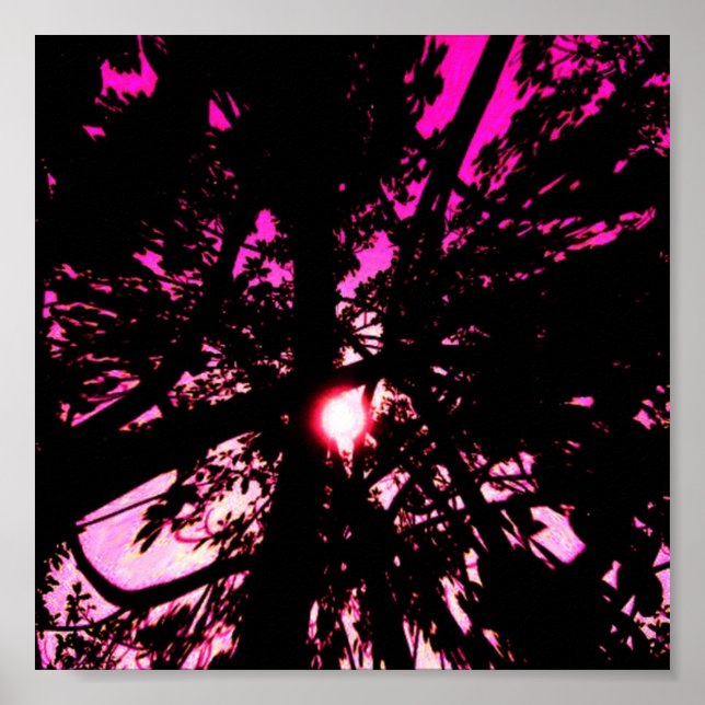 fantasy trees poster (Frente)