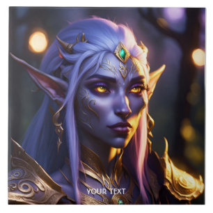 Fantasy - Um Retrato Púrpura Escuro, Gasto E vívid