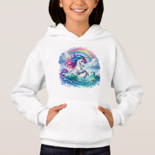 Fantasy Unicorn com Rainbow