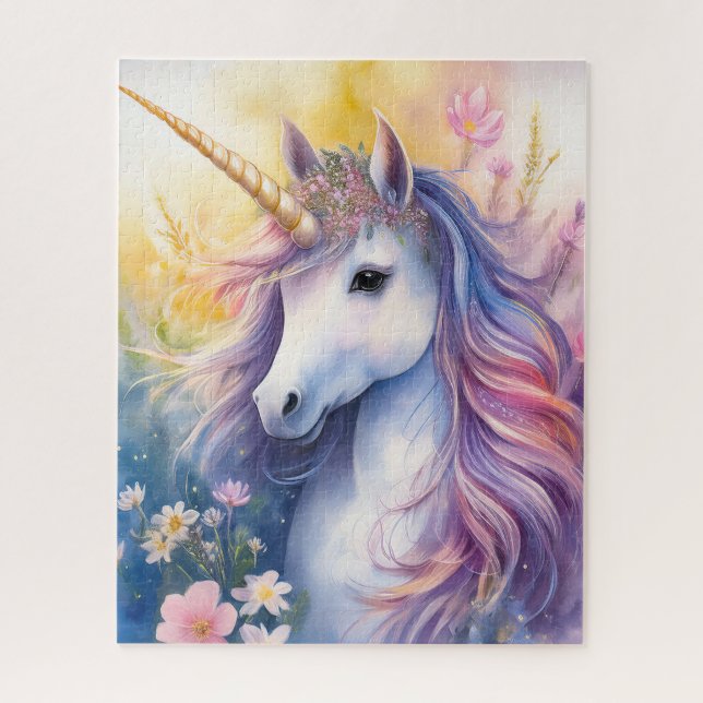 Fantasy Unicorn Jigsee Quebra-cabeça (Vertical)
