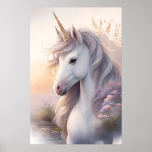 Fantasy Unicorn Poster