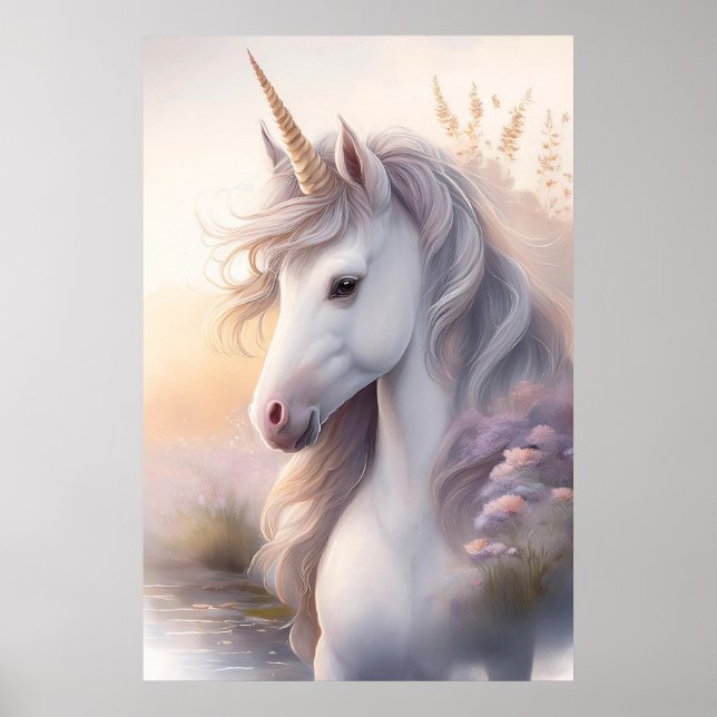 Fantasy Unicorn Poster (Frente)