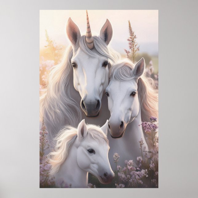 Fantasy Unicorn Poster (Frente)
