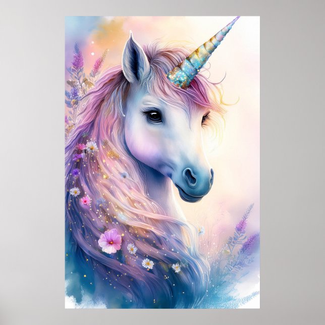 Fantasy Unicorn Poster (Frente)