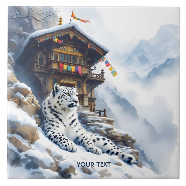 Fantasy White Lepard Snow (Frente)