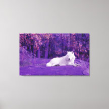 Fantasy Wolf Canvas