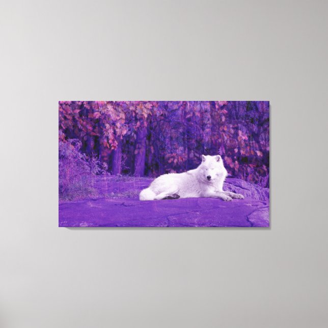 Fantasy Wolf Canvas (Frente)