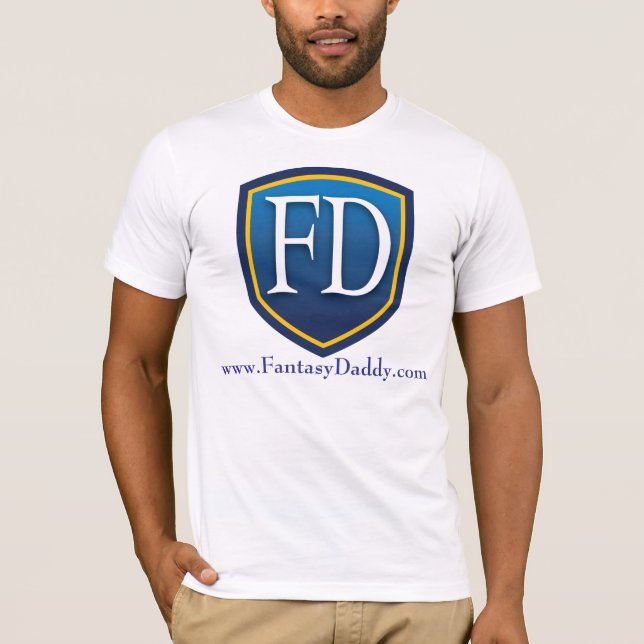 FantasyDaddy.com Camisa Básica de Canvas Bella (Frente)