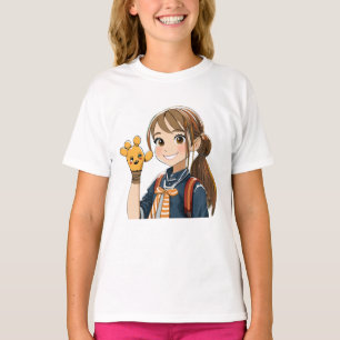 Fantoche de Mão - Camisa T Unisex De Raparigas