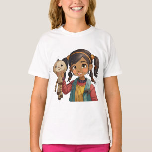 Fantoche de Mão - Camisa T Unisex De Raparigas