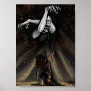 Fantoche No Amor Poster Impressão - Pintura