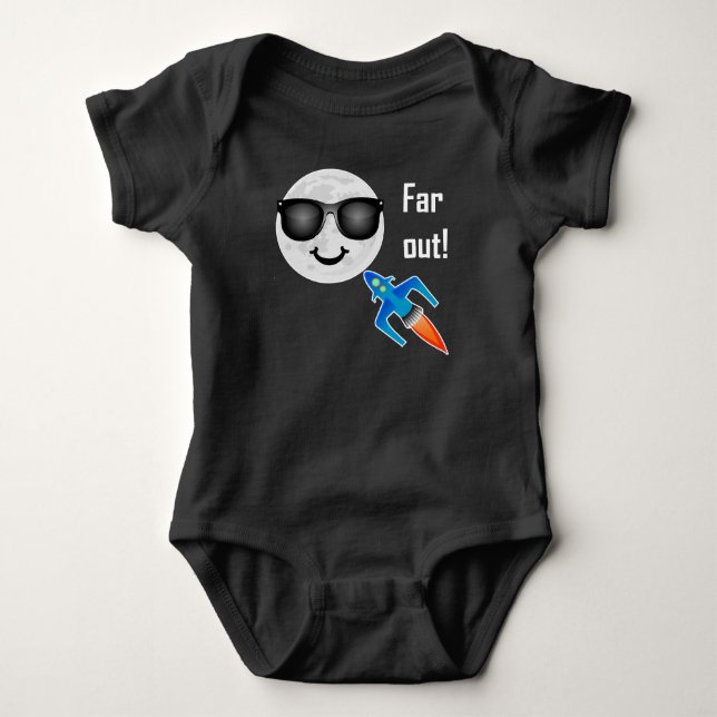 Far Out Design - Body Camisa Bebê (Frente)