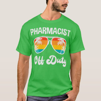 Farmacêutico Férias De Verão De Serviço Camisa Eng