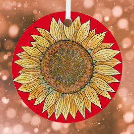 Farmeiro de Arte Boho, Gelado, Amarelo, Girassol