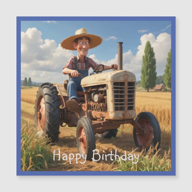 Farmer em Trator (Frente)