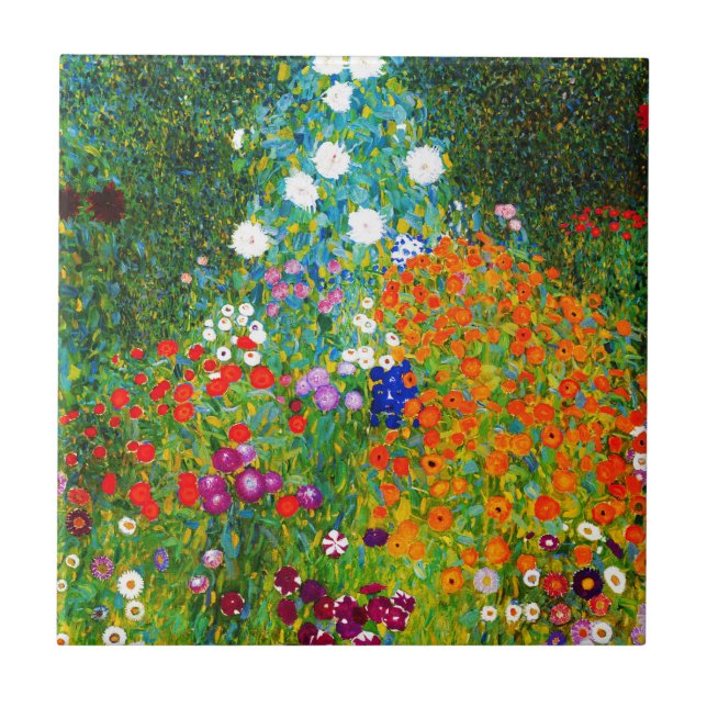 “ Farmer's garden ” , Gustav Klimt (Frente)