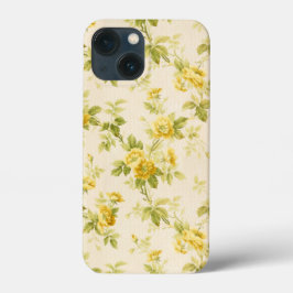 Farmhouse Amarelo-Ouro bonito Floral