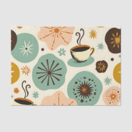 Farmhouse Brew: Papel de Tecido de Café Russo