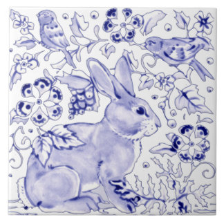 Farmhouse de coelho azul Delft Dedham Art