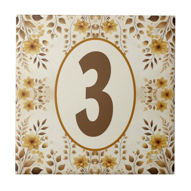 Farmhouse Floral Personalizável (Frente)