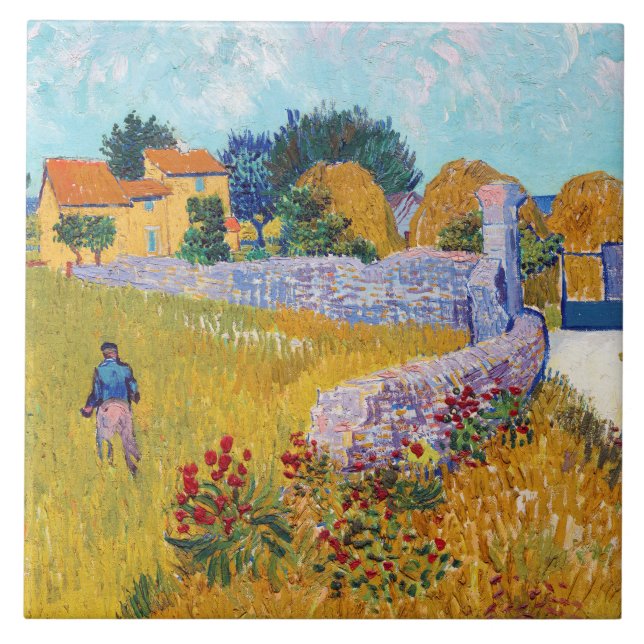 Farmhouse in Provence, Van Gogh (Frente)