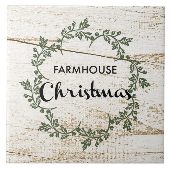 Farmhouse Moderna Wreath Russo Wood (Frente)
