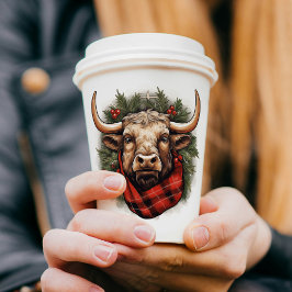 Farmhouse Rustic Red Buffalo Xadrez