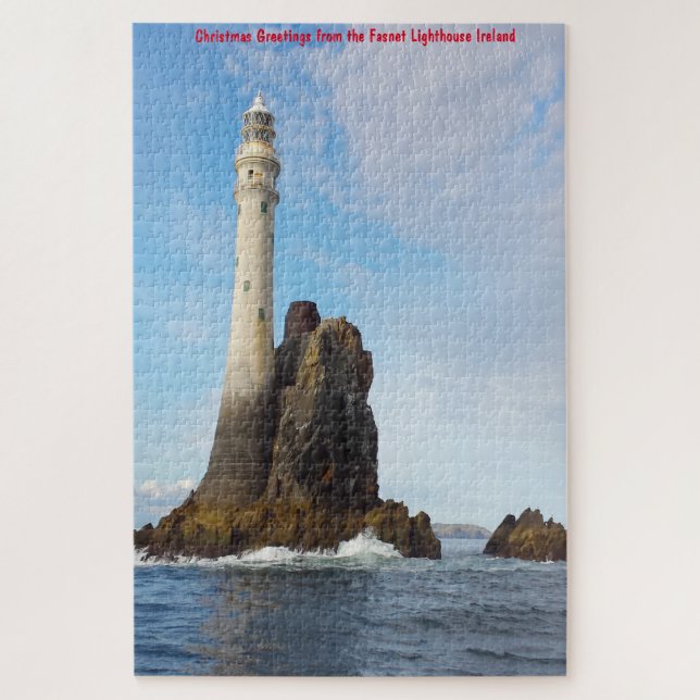 Faro de Fasnet "Lágrima da Irlanda" Quebra-Cabeça (Vertical)