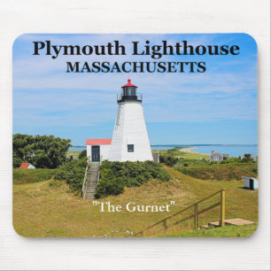 Faro de Plymouth, "The Gurnet", MA Mousepad