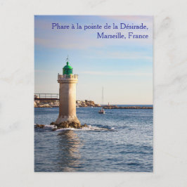 Faro na ponta da Désirade Cartão postal