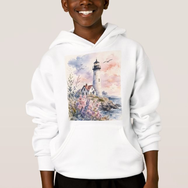 Faro Pintado à Aquarela (Frente)