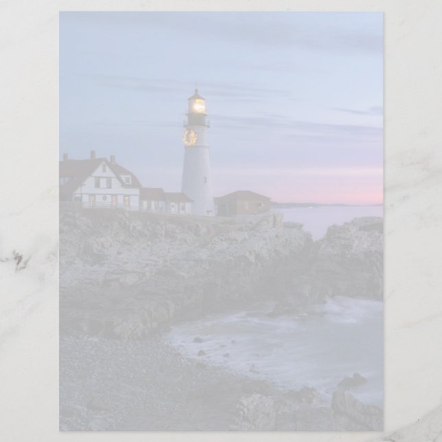 Faróis | Farol de Cabo Elizabeth Maine (Frente)