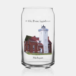 Farol 40 Mile Point pode vidro