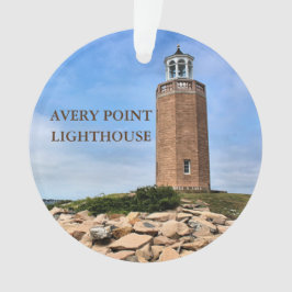 Farol Avery Point, Ornamento de Connecticut
