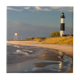 Farol Big Sable Point no Lago Michigan 2
