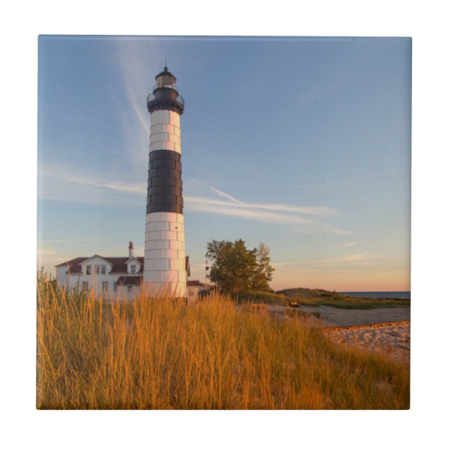 Farol Big Sable Point no Lago Michigan 3 (Frente)