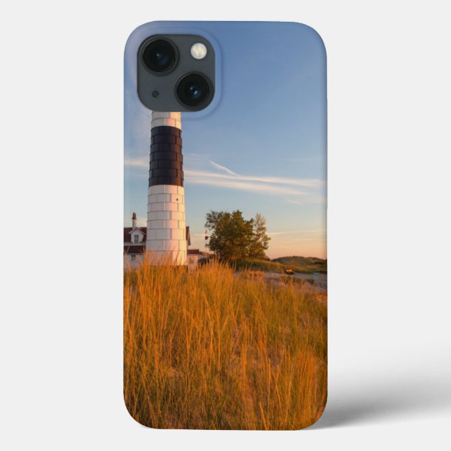 Farol Big Sable Point no Lago Michigan 3 (Verso)