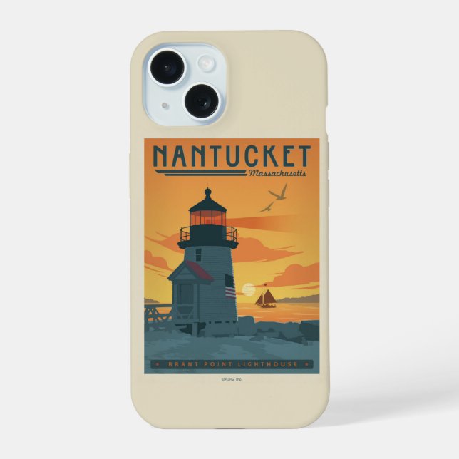 Farol Brant Point | Nantucket MA (Verso)