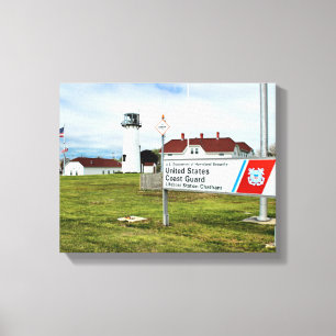 Farol Chatham, Cabo Cod, Canvas MÃE