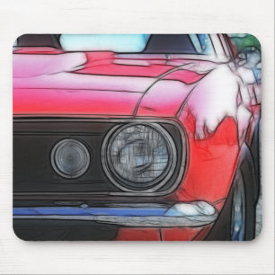Farol clássico Mousepad de Camaro
