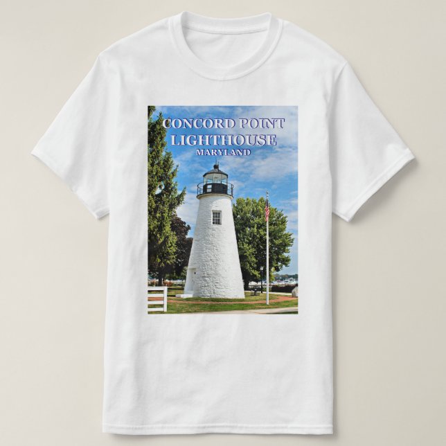 Farol Concord Point, Camiseta Maryland (Frente do Design)
