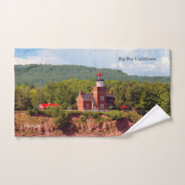 Farol da Baía Grande do conjunto de toalhas de águ