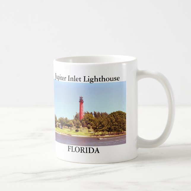Farol da entrada de Jupiter, caneca de Florida (Direita)