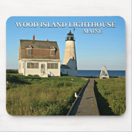 Farol da Ilha da Madeira, Maine Mousepad